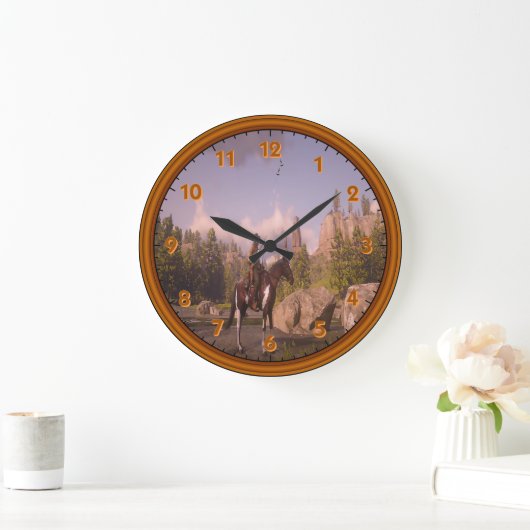 Wilde West AcrylWall klok (Huis)