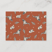 Wilde West Books voor Baby Kaarten | WESTERNE BABY (Achterkant)