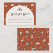 Wilde West Books voor Baby Kaarten | WESTERNE BABY (Voorkant / Achterkant)