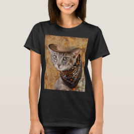 Wilde West Cat T-shirt