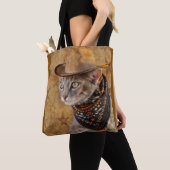Wilde West Cat Tote Bag (Dichtbij)
