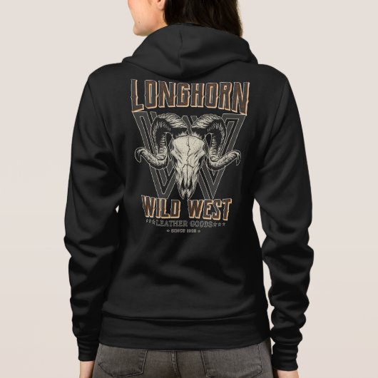 Wilde West Leather Goods Hoodie (Achterkant)