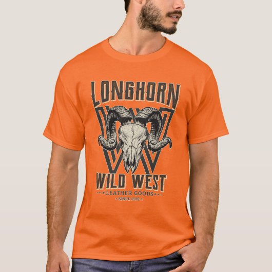 Wilde West Leather Goods T-shirt (Voorkant)