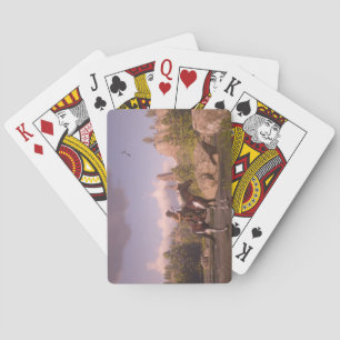 Wilde West Sunset Classic Palling Cards Pokerkaarten
