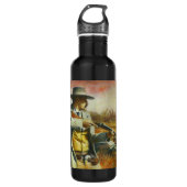 Wilde West Watter Bottle Waterfles (Voorkant)