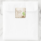 Wilde Westelijke Sticker (Tas)