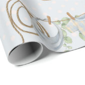 Wilde Westen Baby Cowboy Cadeaupapier (Rol Hoek)