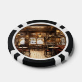 Wilde Westen Bar Saloon Poker Chips (Enkel)