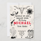 Wilde Westen Cowboy Land Kaart (Voorkant)