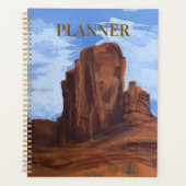 Wilde Westen-lucht Planner (Voorkant)
