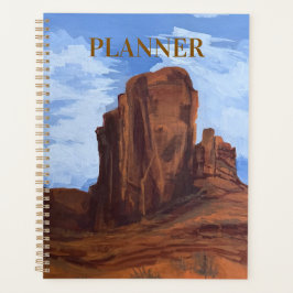 Wilde Westen-lucht Planner