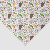 Wilde Westen Vloeipapier Tissuepapier (Detail)