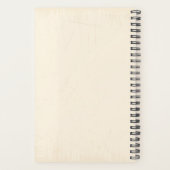 Wilde Western! Horses. Bewerkbare mannen Planner (Achterkant)