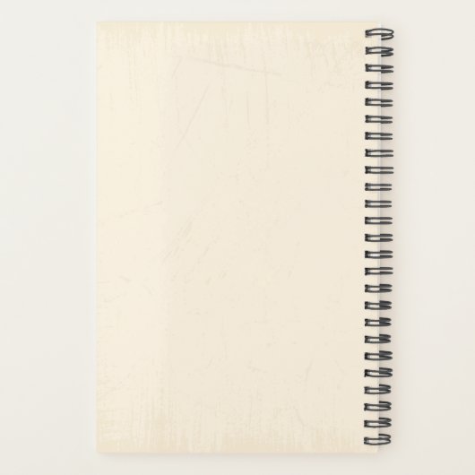 Wilde Western! Horses. Bewerkbare mannen Planner (Achterkant)