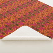 Wilde wilde bloemen 12 sherpa deken (3/4)