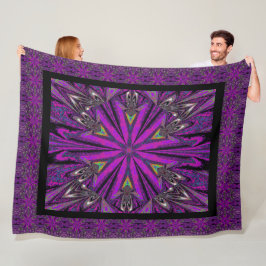 Wilde wilde bloemen 13 fleece deken