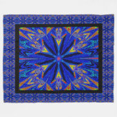 Wilde wilde bloemen 15 fleece deken (Voorkant (Horizontaal))