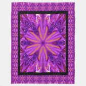 Wilde wilde bloemen 17 fleece deken (Voorkant)