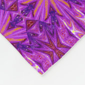 Wilde wilde bloemen 17 fleece deken (Hoek)