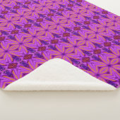 Wilde wilde bloemen 17 sherpa deken (3/4)