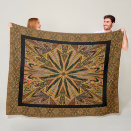 Wilde wilde bloemen 18 fleece deken