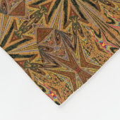 Wilde wilde bloemen 18 fleece deken (Hoek)