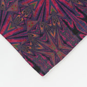 Wilde wilde bloemen 23 fleece deken (Hoek)