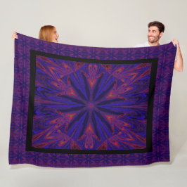 Wilde wilde bloemen 24 fleece deken