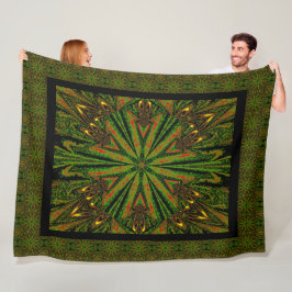 Wilde wilde bloemen 26 fleece deken