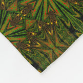 Wilde wilde bloemen 26 fleece deken (Hoek)