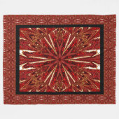 Wilde wilde bloemen 27 fleece deken (Voorkant (Horizontaal))