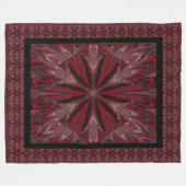 Wilde wilde bloemen 28 fleece deken (Voorkant (Horizontaal))