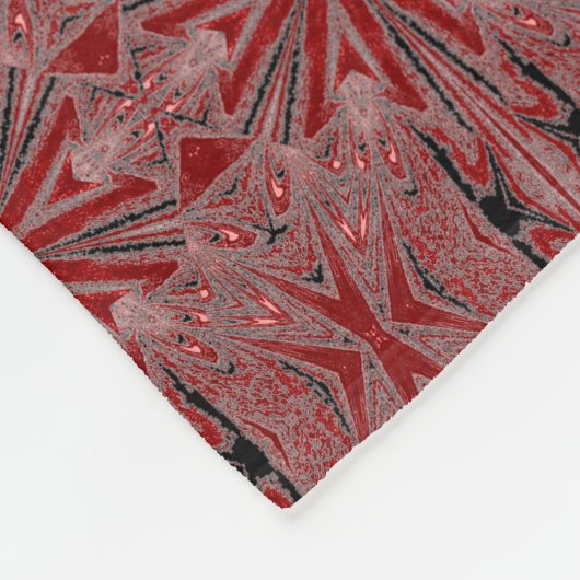 Wilde wilde bloemen 29 fleece deken (Hoek)