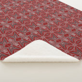 Wilde wilde bloemen 29 sherpa deken (3/4)