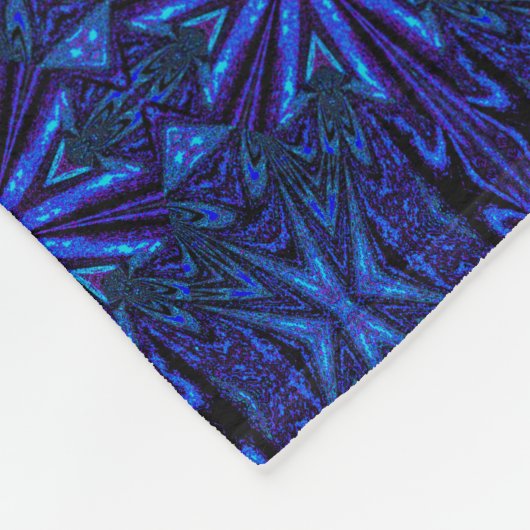 Wilde wilde bloemen 31 fleece deken (Hoek)