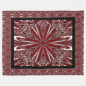 Wilde wilde bloemen 33 fleece deken (Voorkant (Horizontaal))