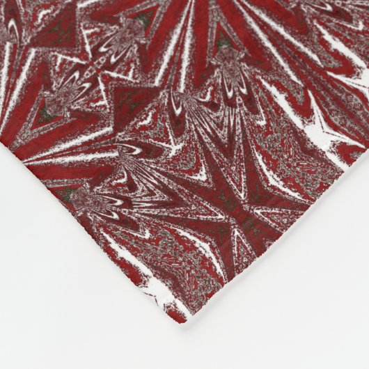 Wilde wilde bloemen 33 fleece deken (Hoek)