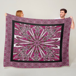 Wilde wilde bloemen 34 fleece deken