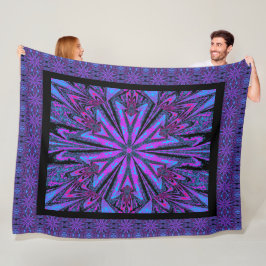 Wilde wilde bloemen 35 fleece deken