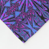 Wilde wilde bloemen 35 fleece deken (Hoek)