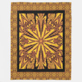 Wilde wilde bloemen 6 fleece deken (Voorkant)