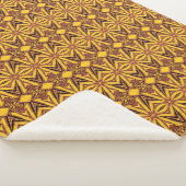 Wilde wilde bloemen 6 sherpa deken (3/4)