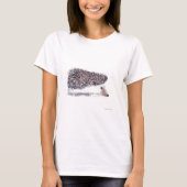 Wilde wilde fauna in egel t-shirt (Voorkant)