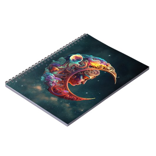 Wilde wind binnen Logo Notitieboek (Linkerzijde)