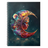 Wilde wind binnen Logo Notitieboek (Voorkant)