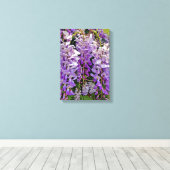 Wilde wisteria 11x16 canvas (Insitu (Houten vloer))