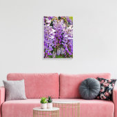 Wilde wisteria 11x16 canvas (Insitu (Woonkamer))