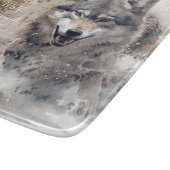 Wilde Wolf citaat Snijplank (Hoek)