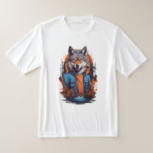 Wilde Wolf Dier T-shirt