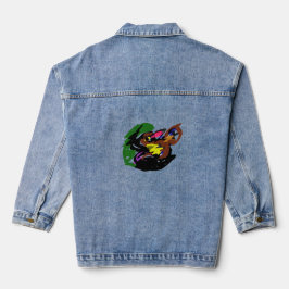 Wilde Wolf herfst Denim Jacket